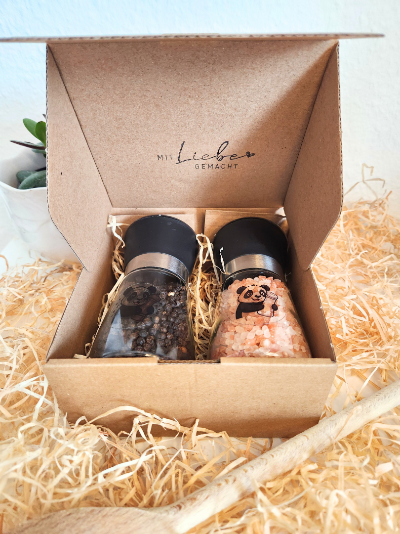Salz- & Pfeffermühle "Duo" - in einer Geschenkbox
