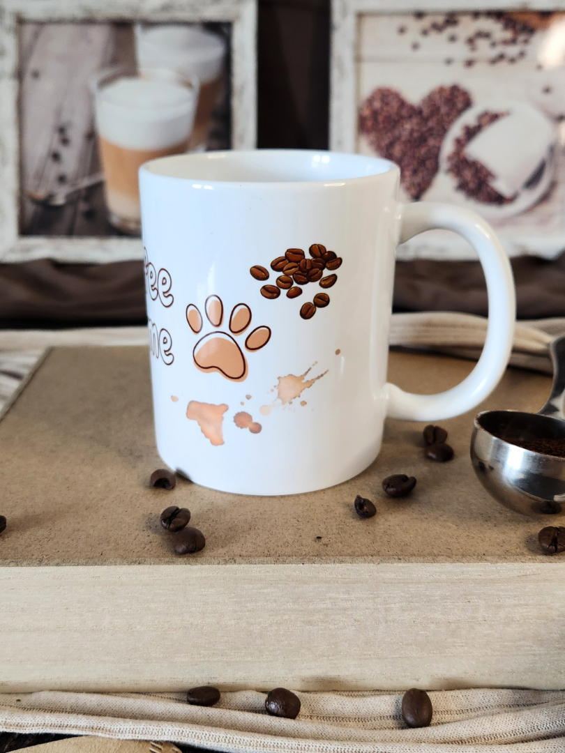 Tasse "Coffee Time" mit süßem Panda Motiv