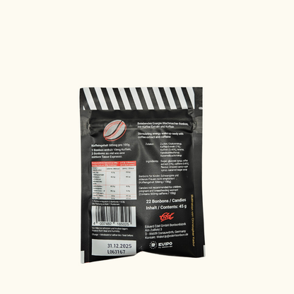 WakeUp Kaffeebonbons - Strong Coffee Bean Candy - 45g