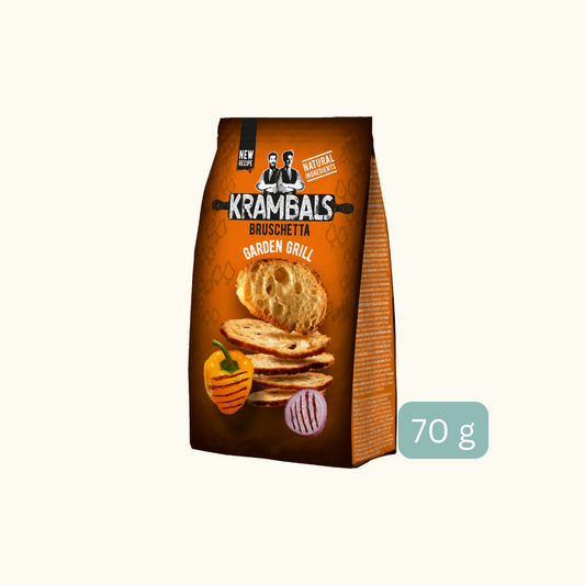 Krambals Bruschetta Garden Grill - 70g - MHD: 08.10.2025