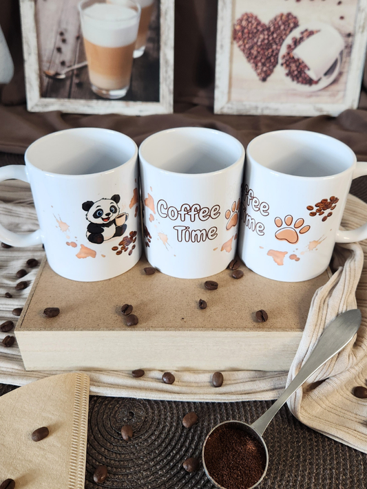 Einzigartige Tasse für Kaffee mit Panda Motiv für die gemütliche Jahreszeit