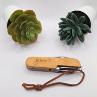 Taschenmesser mit Gravur