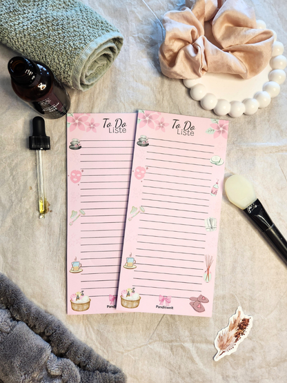 To Do Liste "Spa Moment" - 25 Blatt
