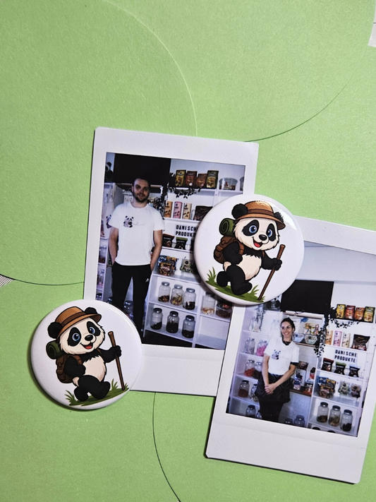 Magnet "Panda am Wandern" - 3,8cm