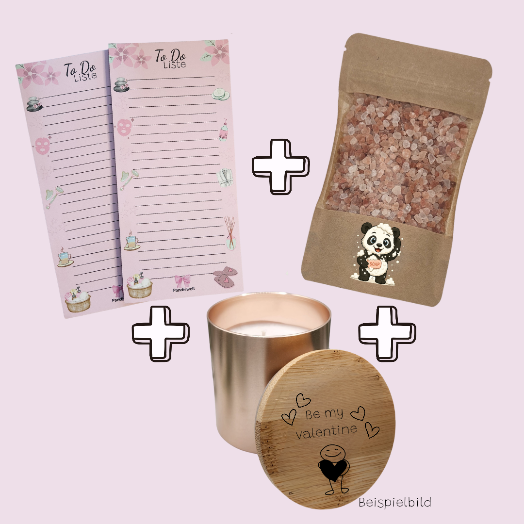 Wellness-Geschenkset "Be My Valentine" – Exklusives Entspannungs-Bundle für Frauen